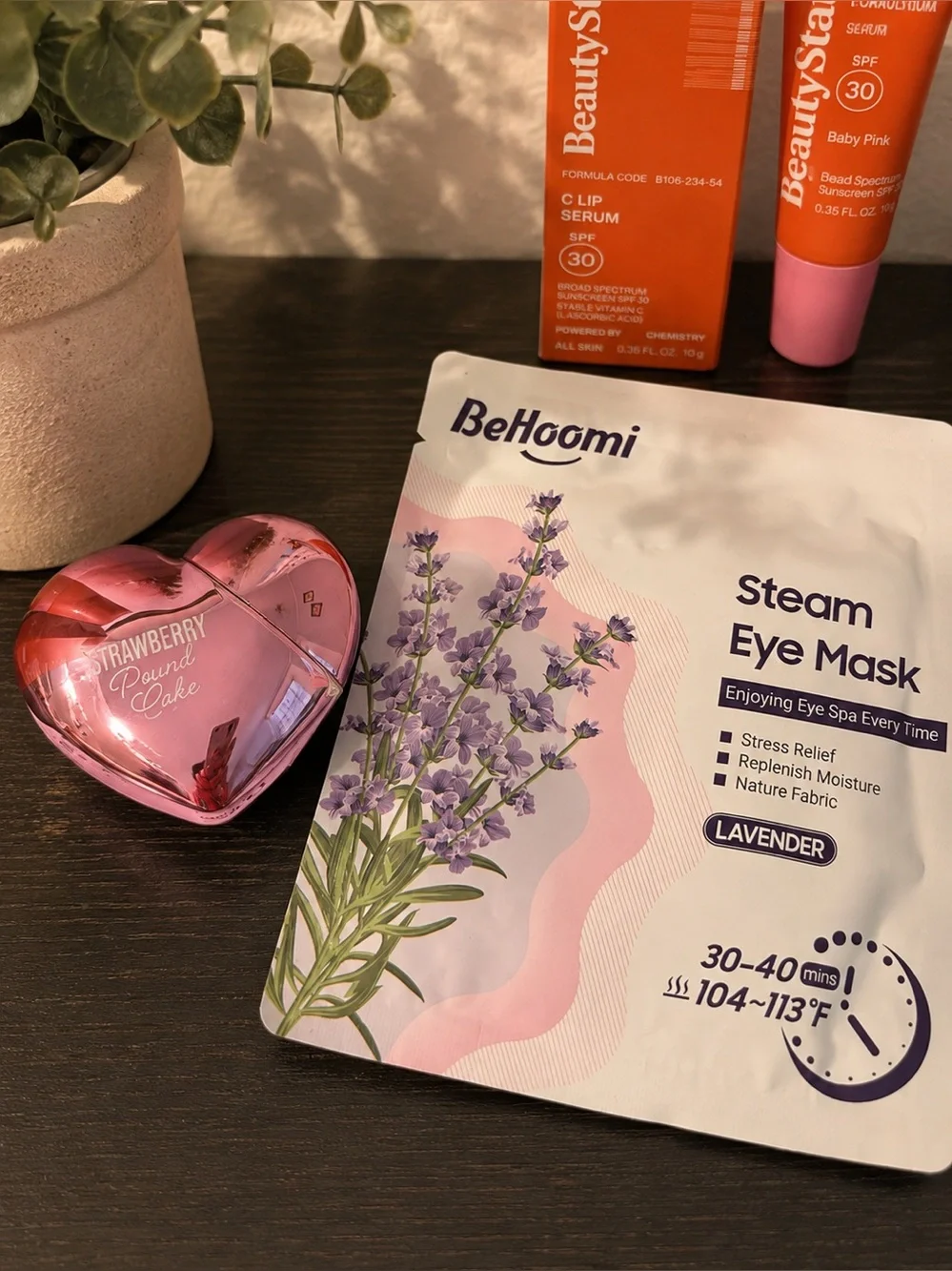 BeautyStat Baby Pink Lip Serum + Glam Squad Beauty & Self - Care Bundle